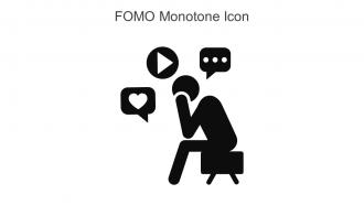 FOMO Monotone Icon In Powerpoint Pptx Png And Editable Eps Format