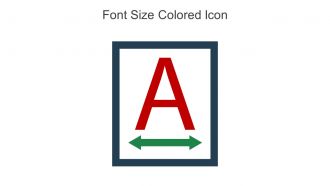 Font Size Colored Icon In Powerpoint Pptx Png And Editable Eps Format