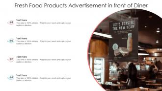 Food Advertisement Powerpoint Ppt Template Bundles
