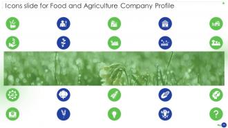 Food And Agriculture Company Profile Powerpoint Presentation Slides