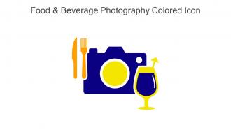 Food And Beverage Photography Colored Icon In Powerpoint Pptx Png And Editable Eps Format