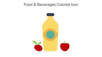 Food And Beverages Colored Icon In Powerpoint Pptx Png And Editable Eps Format