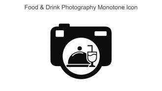 Food And Drink Photography Monotone Icon In Powerpoint Pptx Png And Editable Eps Format