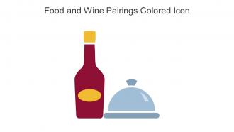 Food And Wine Pairings Colored Icon In Powerpoint Pptx Png And Editable Eps Format