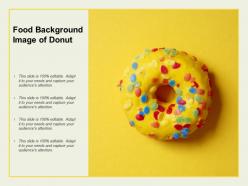 Food background image of donut