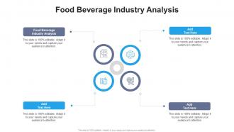 Food Beverage Industry Analysis In Powerpoint And Google Slides Cpb