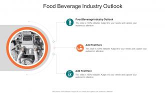 Food Beverage Industry Outlook In Powerpoint And Google Slides Cpb