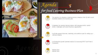 Food Catering Business Plan Powerpoint Presentation Slides Impactful Images
