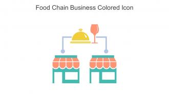 Food Chain Business Colored Icon In Powerpoint Pptx Png And Editable Eps Format