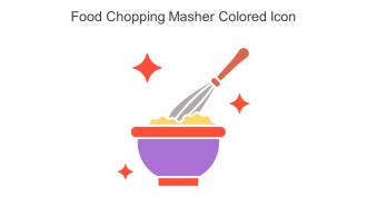 Food Chopping Masher Colored Icon In Powerpoint Pptx Png And Editable Eps Format