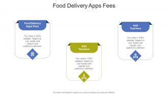 Food Delivery Apps Fees In Powerpoint And Google Slides Cpb