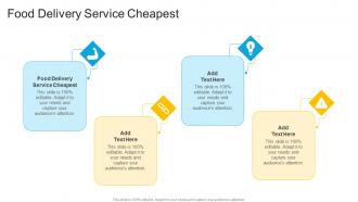 Food Delivery Service Cheapest In Powerpoint And Google Slides Cpb