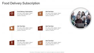 Food Delivery Subscription In Powerpoint And Google Slides Cpb