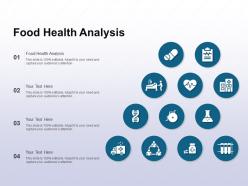 Food health analysis ppt powerpoint presentation show elements
