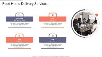 Food Home Delivery Services In Powerpoint And Google Slides Cpb