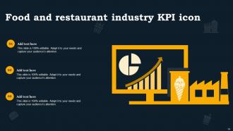 Food Industry KPI Powerpoint Ppt Template Bundles Best Pre-designed