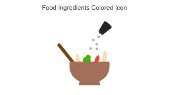 Food Ingredients Colored Icon In Powerpoint Pptx Png And Editable Eps Format