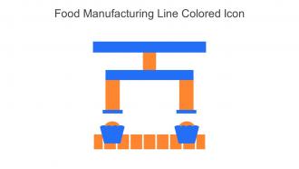 Food Manufacturing Line Colored Icon In Powerpoint Pptx Png And Editable Eps Format