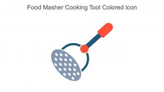 Food Masher Cooking Tool Colored Icon In Powerpoint Pptx Png And Editable Eps Format