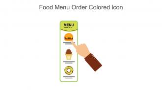 Food Menu Order Colored Icon In Powerpoint Pptx Png And Editable Eps Format