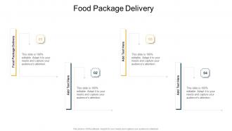 Food Package Delivery In Powerpoint And Google Slides Cpb