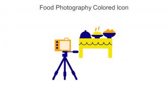 Food Photography Colored Icon In Powerpoint Pptx Png And Editable Eps Format