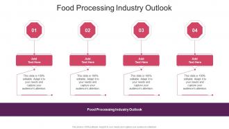 Food Processing Industry Outlook In Powerpoint And Google Slides Cpb