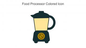 Food Processor Colored Icon In Powerpoint Pptx Png And Editable Eps Format
