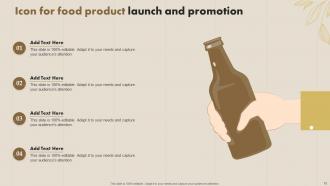 Food Product Launch Plan Powerpoint PPT Template Bundles