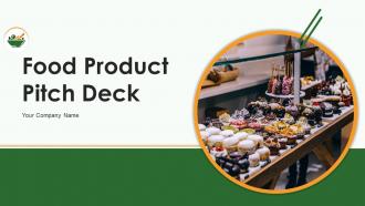 Food product pitch deck ppt template