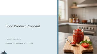 Food Product Proposal PPT Guidelines VA
