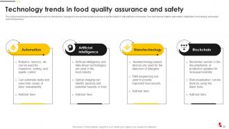 Food Quality And Safety Management Guide Powerpoint Presentation Slides Editable Compatible