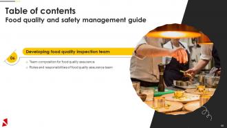 Food Quality And Safety Management Guide Powerpoint Presentation Slides Impactful Researched
