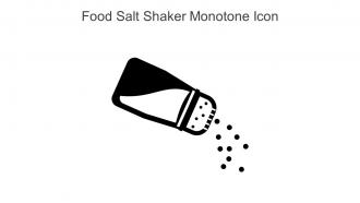 Food Salt Shaker Monotone Icon In Powerpoint Pptx Png And Editable Eps Format