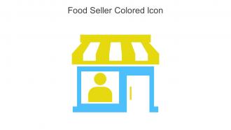 Food Seller Colored Icon In Powerpoint Pptx Png And Editable Eps Format
