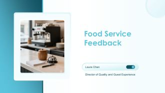 Food Service Feedback PPT Template VA