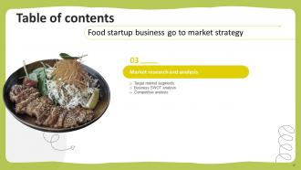Food Startup Business Go To Market Strategy Powerpoint Presentation Slides Designed Images