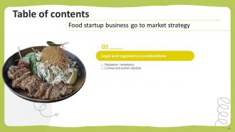 Food Startup Business Go To Market Strategy Powerpoint Presentation Slides Analytical Images