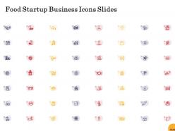 Food startup business icons slides ppt powerpoint presentation summary show