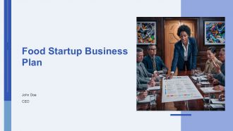 Food Startup Business Plan PPT Presentation AT