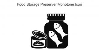 Food Storage Preserver Monotone Icon In Powerpoint Pptx Png And Editable Eps Format