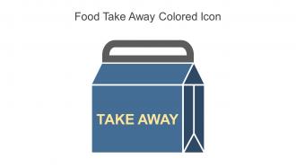 Food Take Away Colored Icon In Powerpoint Pptx Png And Editable Eps Format