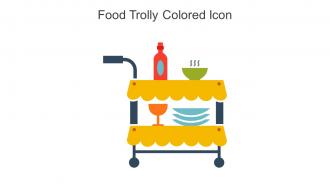 Food Trolly Colored Icon In Powerpoint Pptx Png And Editable Eps Format