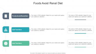 Foods Avoid Renal Diet In Powerpoint And Google Slides Cpb