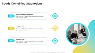 Foods Containing Magnesium In Powerpoint And Google Slides Cpb
