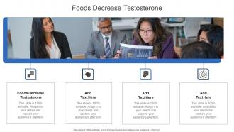 Foods Decrease Testosterone In Powerpoint And Google Slides Cpb