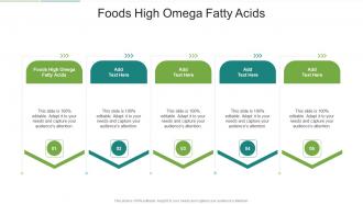 Foods High Omega Fatty Acids In Powerpoint And Google Slides Cpb