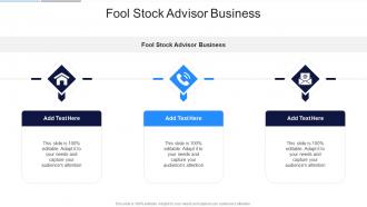 Fool Stock Advisor Business In Powerpoint And Google Slides Cpb