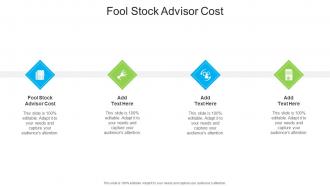 Fool Stock Advisor Cost In Powerpoint And Google Slides Cpb