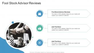 Fool Stock Advisor Reviews In Powerpoint And Google Slides Cpb